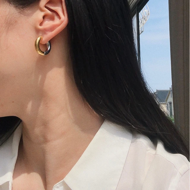 Mix Metal Hoops