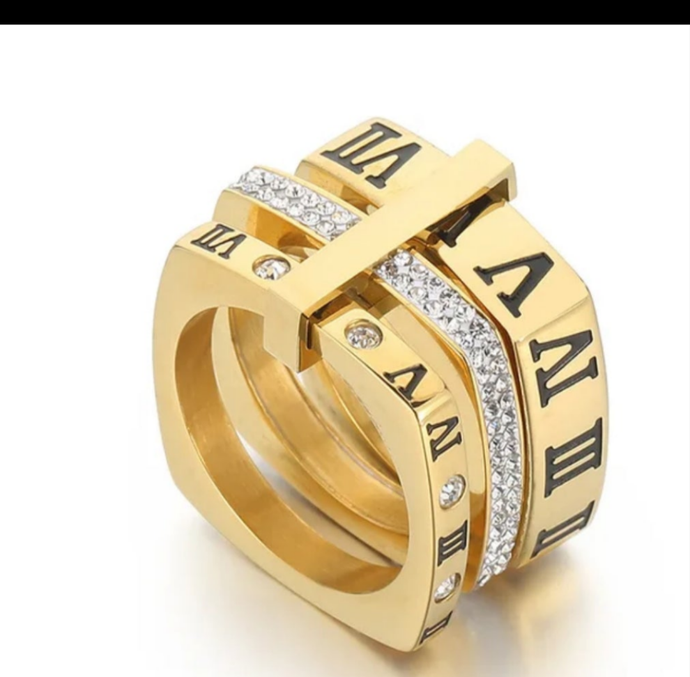 Roman Numeral Ring