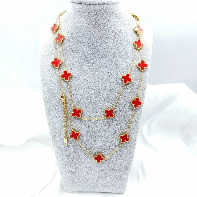 Red Clover Necklace