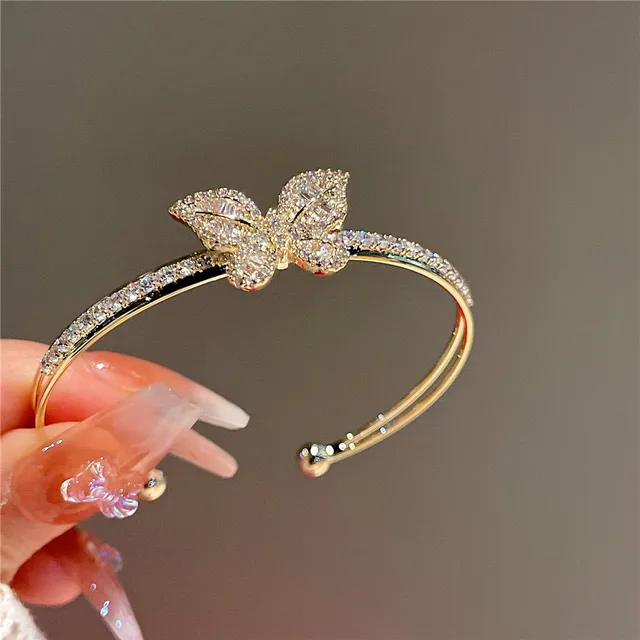 Butterfly Bangle Cuff