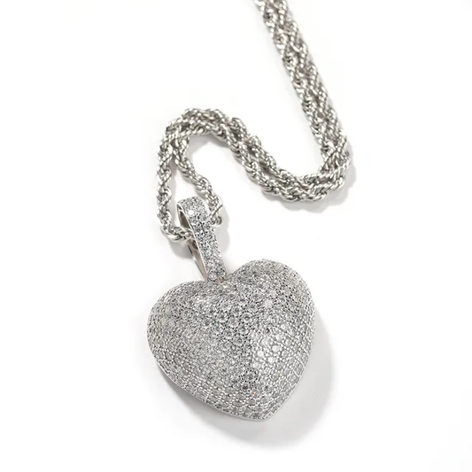 Bubble Heart Necklace