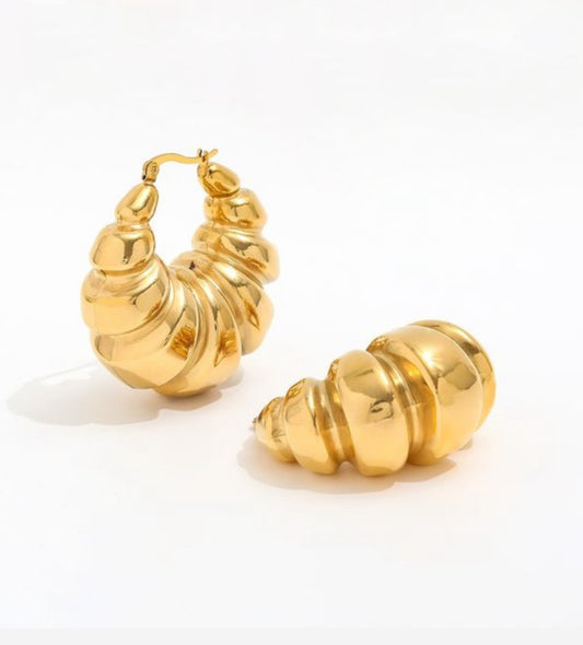 Croissant Earrings